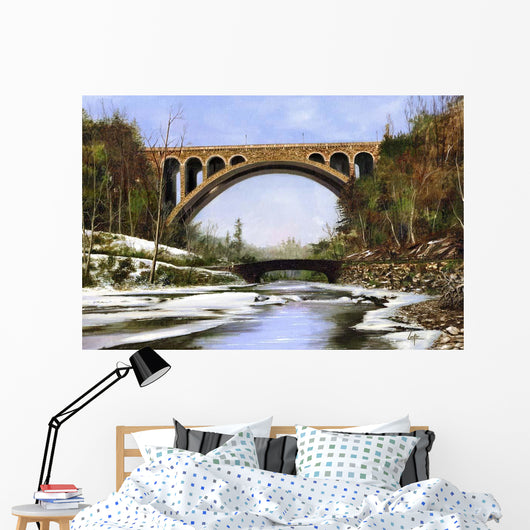 Henry Avenue Bridge Wall Decal