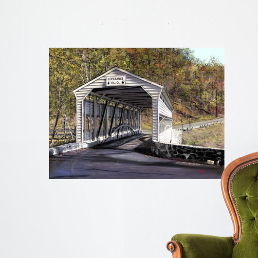 Knox Bridge Valley Forge Wall Decal