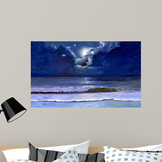 Moonscape Wall Decal