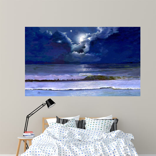 Moonscape Wall Decal