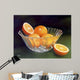 Oranges Crystal Vase Wall Decal