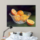 Oranges Crystal Vase Wall Decal