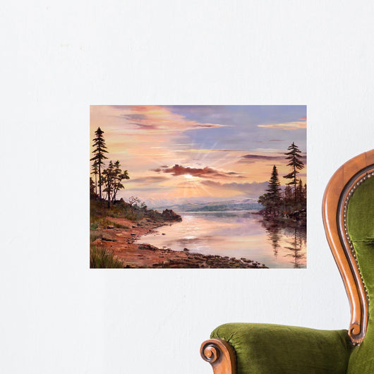 Sun Breaks Wall Decal