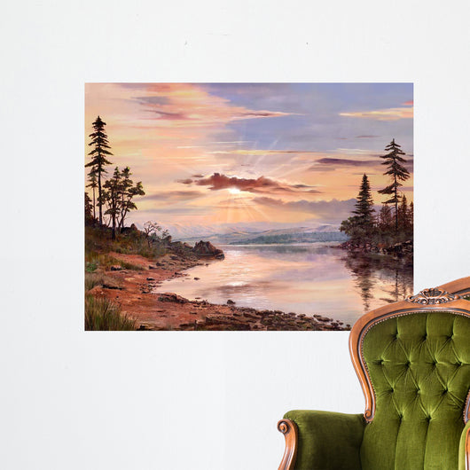 Sun Breaks Wall Decal