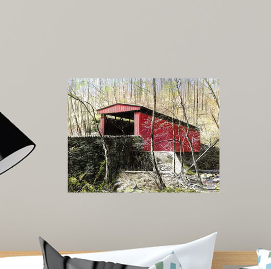 Thomas Mill Bridge Wall Decal