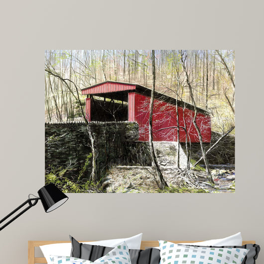 Thomas Mill Bridge Wall Decal