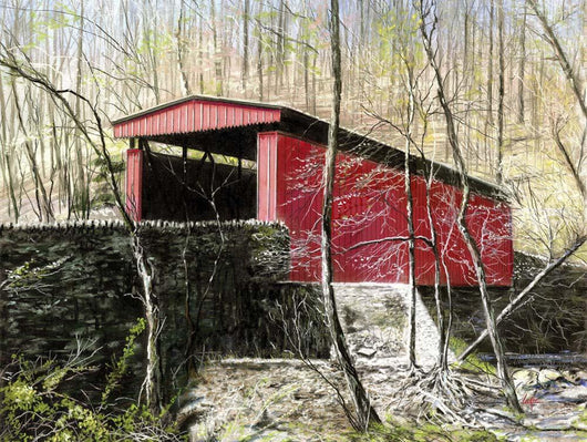 Thomas Mill Bridge Wall Decal