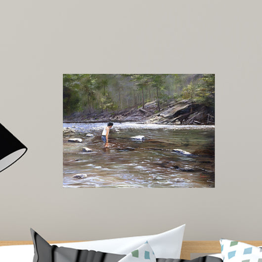 Wading Wall Decal