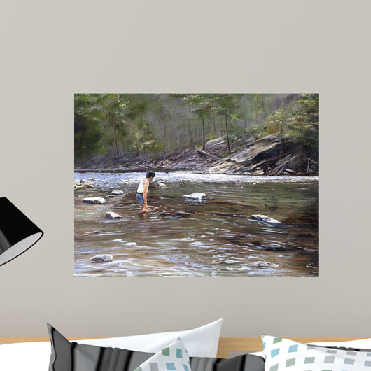 Wading Wall Decal