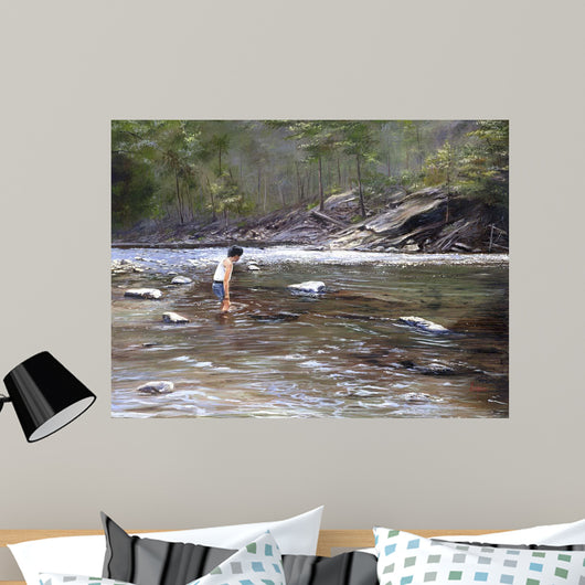 Wading Wall Decal