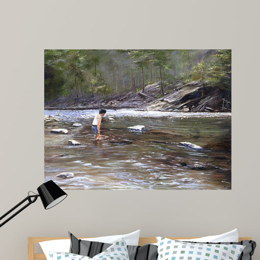 Wading Wall Decal