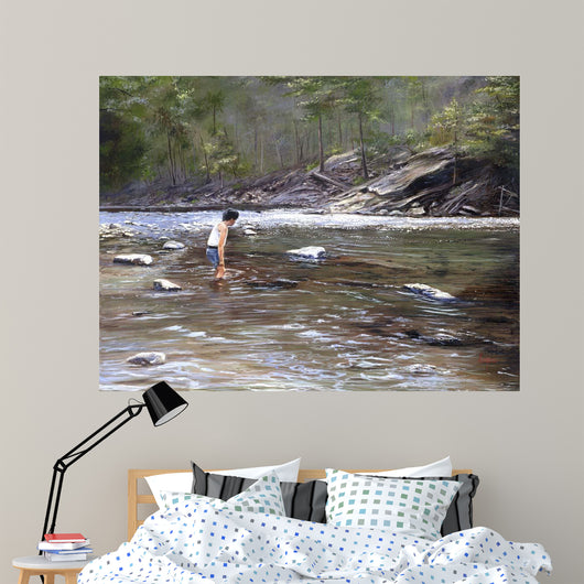 Wading Wall Decal