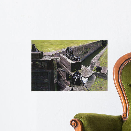 Canal 2 Wall Decal