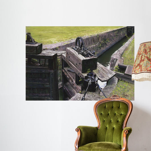 Canal 2 Wall Decal