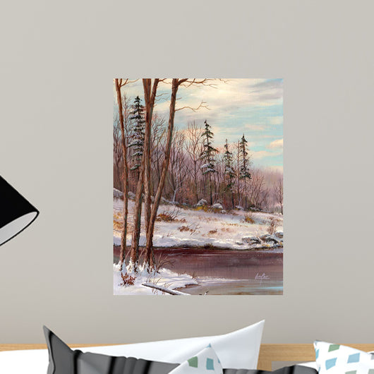 Snow Wall Decal