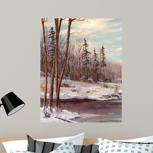 Snow Wall Decal