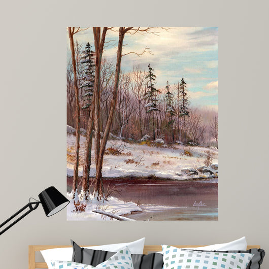 Snow Wall Decal