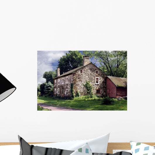 Stone House 3 Wall Decal