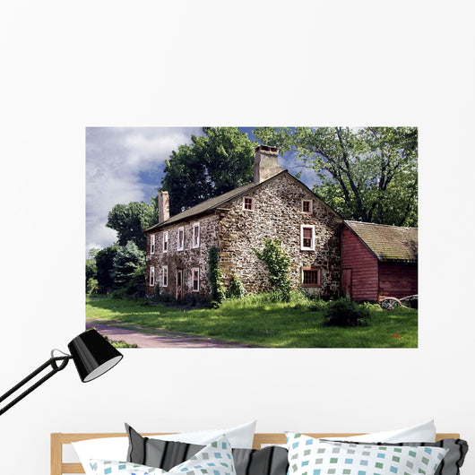 Stone House 3 Wall Decal