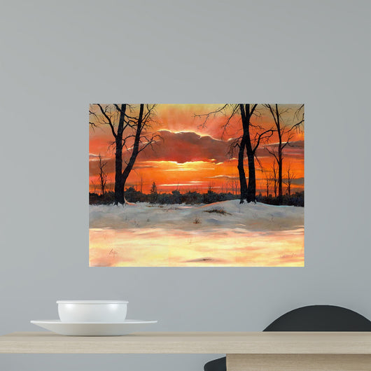 Winter Shadows Wall Decal