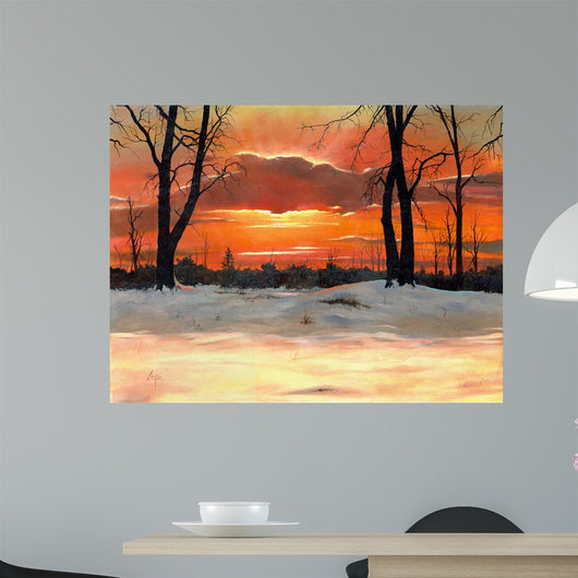 Winter Shadows Wall Decal