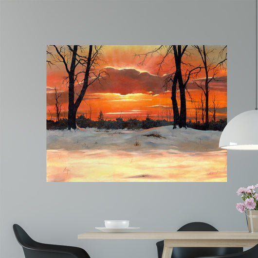 Winter Shadows Wall Decal