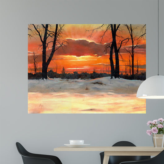 Winter Shadows Wall Decal