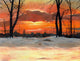 Winter Shadows Wall Decal