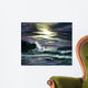 Blue Moon Wall Decal