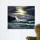 Blue Moon Wall Decal