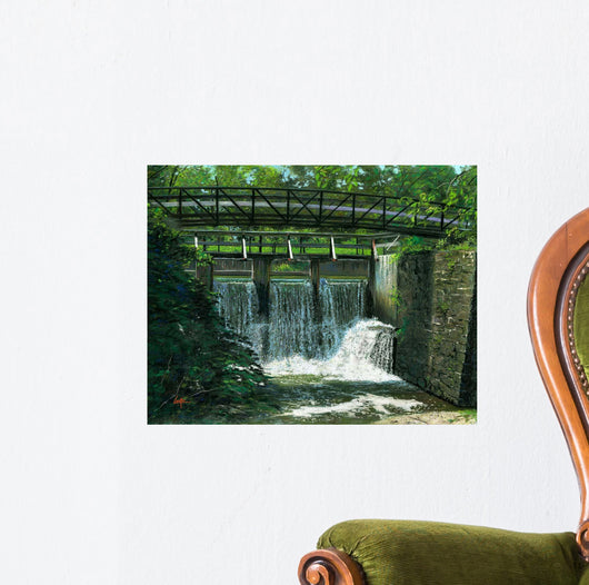 Overflow Gate Wall Decal