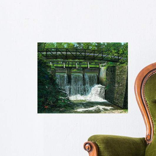 Overflow Gate Wall Decal