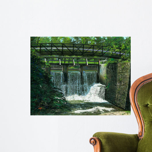 Overflow Gate Wall Decal