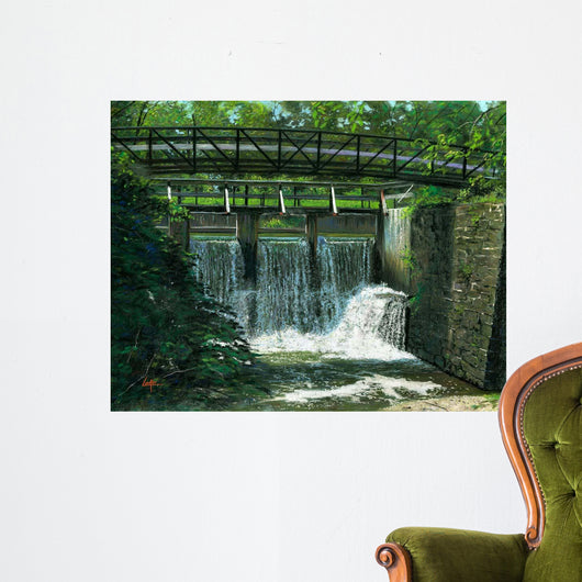 Overflow Gate Wall Decal