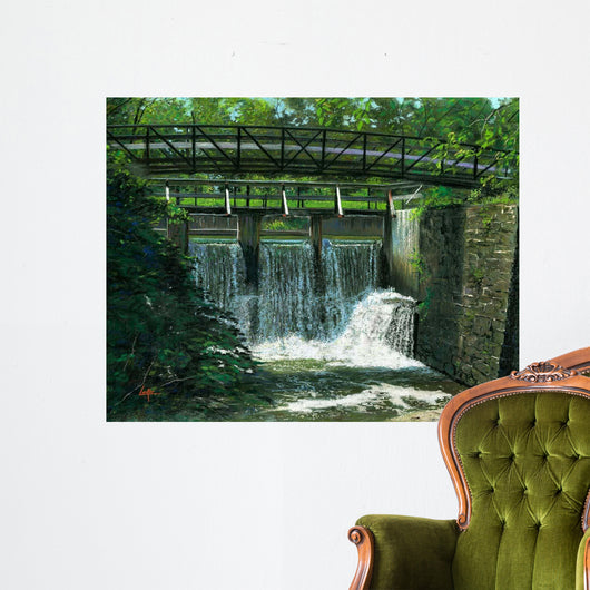 Overflow Gate Wall Decal