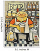 Basement Brewer Wall Mural