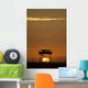 Guard Tower Sunset Wall Decal