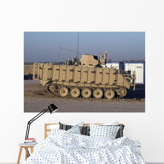 M113 Variant Camp Warhorse Wall Decal Design 3