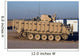 M113 Variant Camp Warhorse Wall Decal Design 3