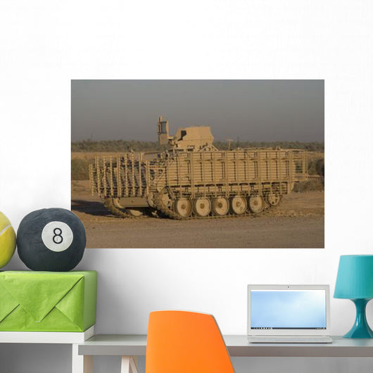 M113 Variant Camp Warhorse Wall Decal Design 2