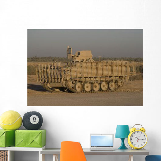 M113 Variant Camp Warhorse Wall Decal Design 2