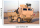 Us Army Armored Truck Wall Decal