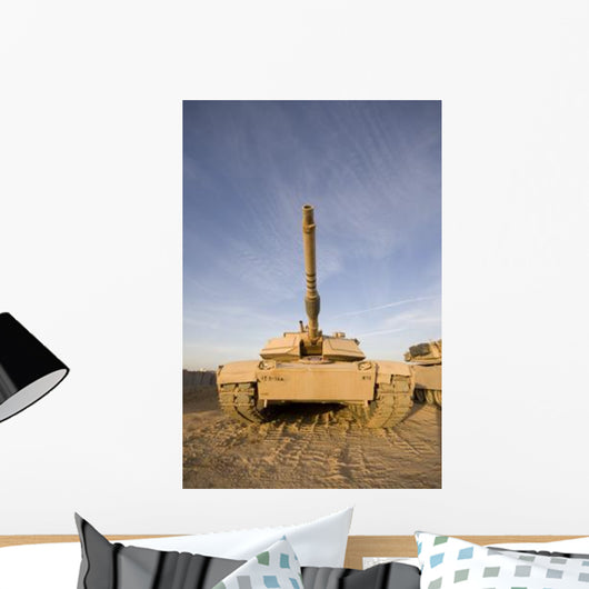 M1 Abrams Tank Camp Wall Decal Design 12