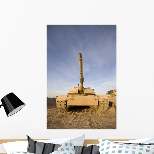 M1 Abrams Tank Camp Wall Decal Design 12