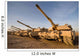 M1 Abrams Tanks Camp Wall Decal Design 16