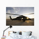 Uh-60 Blackhawk Helicopter Wall Decal