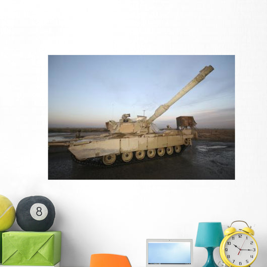 M1 Abrams Tank Camp Wall Decal Design 10