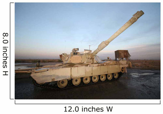 M1 Abrams Tank Camp Wall Decal Design 10