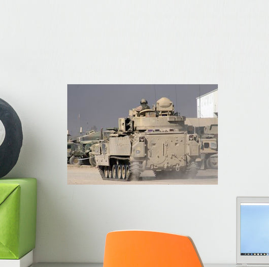 M2 M3 Bradley Fighting Wall Decal Design 5