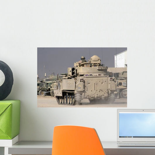 M2 M3 Bradley Fighting Wall Decal Design 5